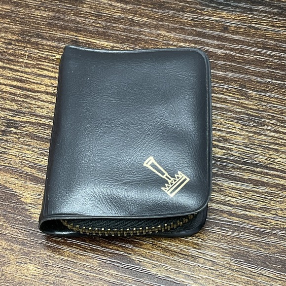 Vintage Gillette Razor with Black Travel Leather case - Picture 1 of 7